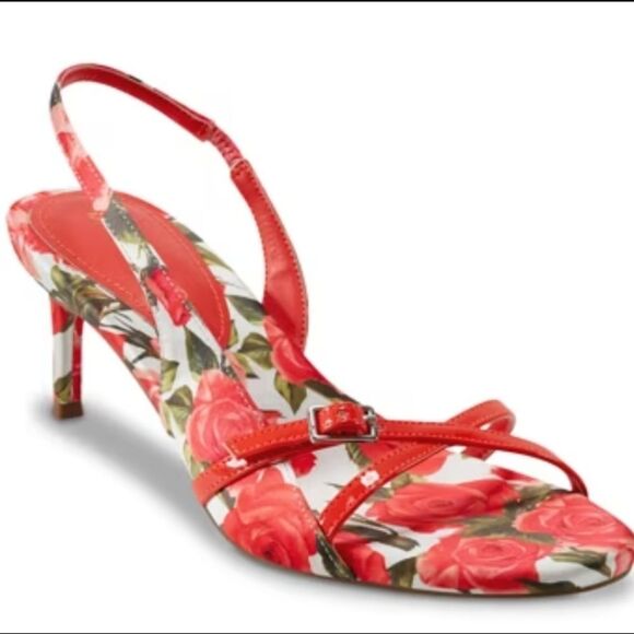 BRAND NEW MARC FISHER FLORA SLINGBACK HEELS SANDALS R3 - Picture 16 of 16